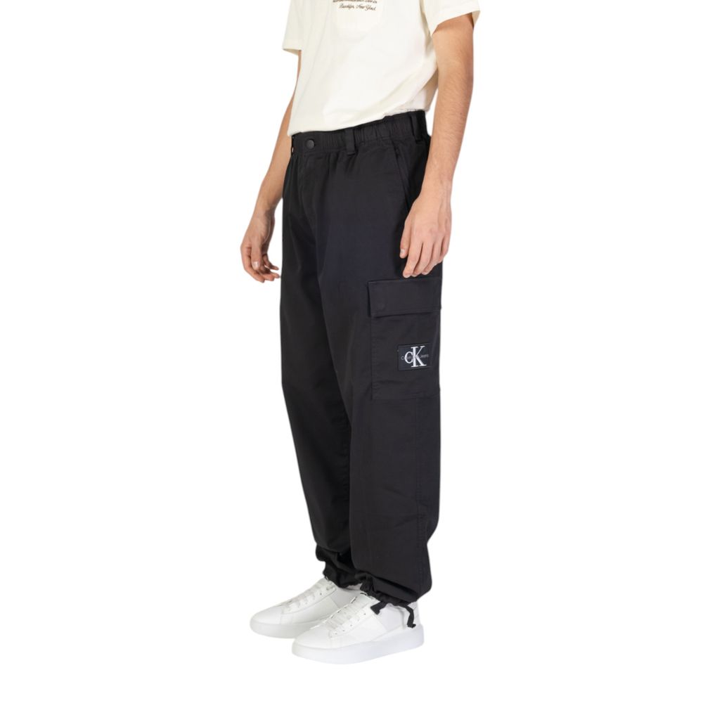 Τζιν Calvin Klein Μαύρο βαμβακερό Τζιν και παντελόνι Rigenato