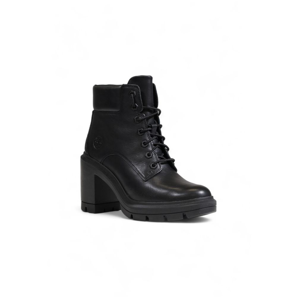 Timberland Black Recycled Leather Pumps