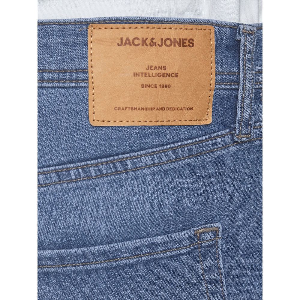 Τζιν και παντελόνι Jack Jones Blue Cotton