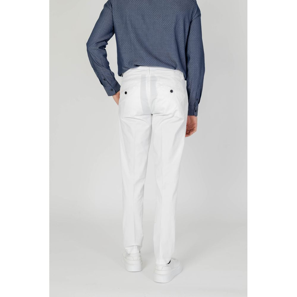 Antony Morato Cream Cotton Jeans &amp; Pant