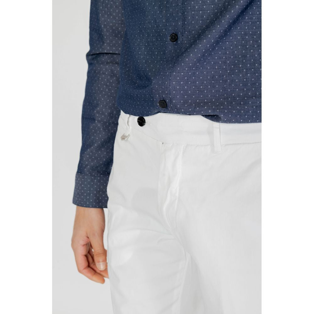 Antony Morato Cream Cotton Jeans &amp; Pant