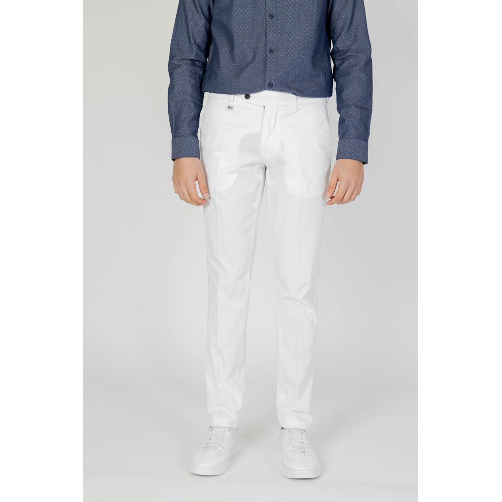 Antony Morato Cream Cotton Jeans &amp; Pant