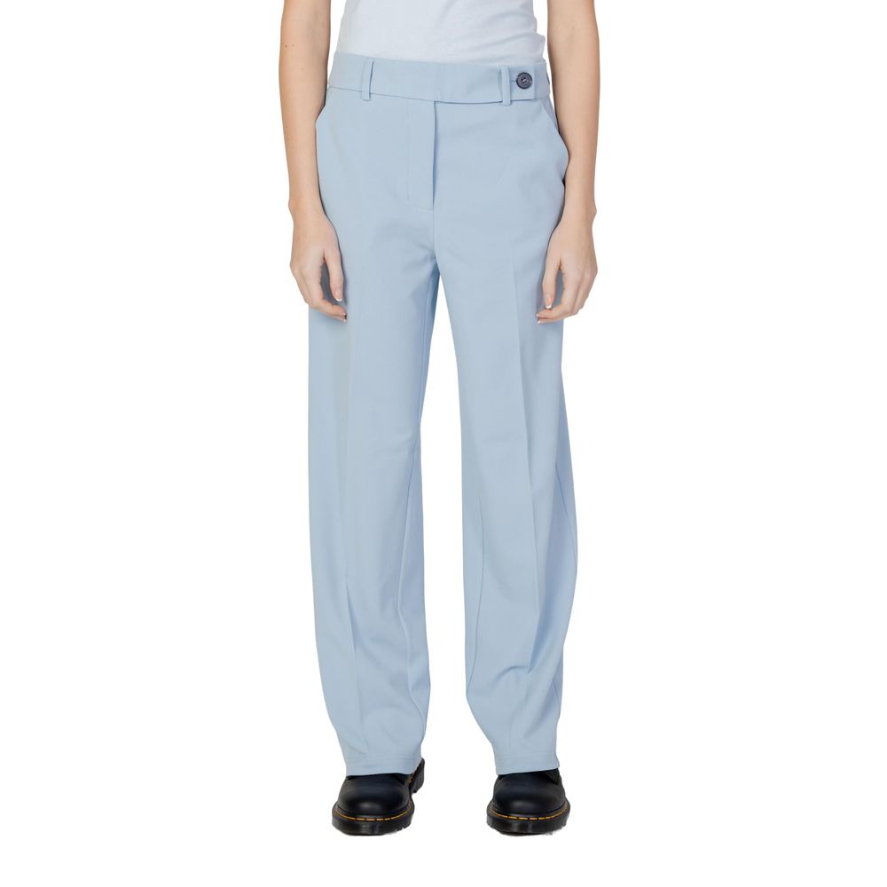 Μόνο Blue Polyester Jeans &amp; Pant
