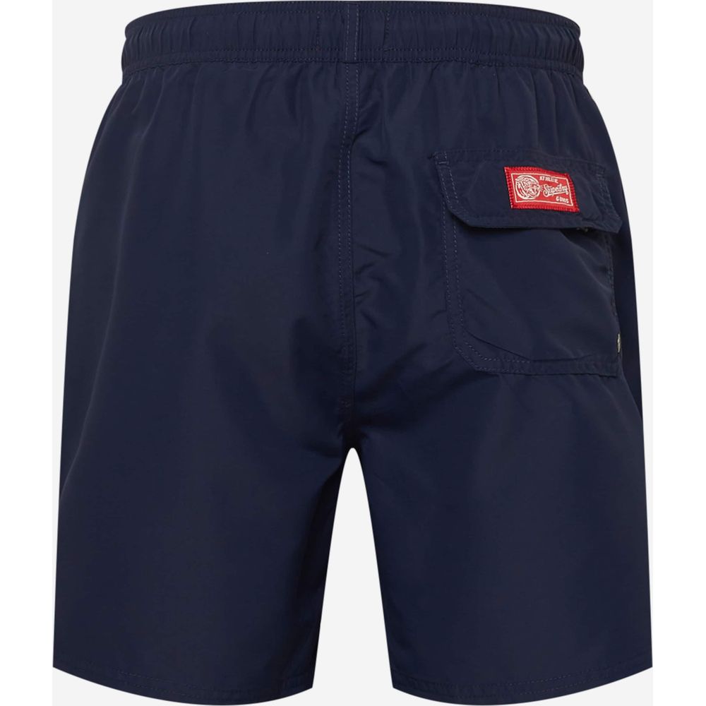 Superdry Blue Recycled Polyester Swim Short