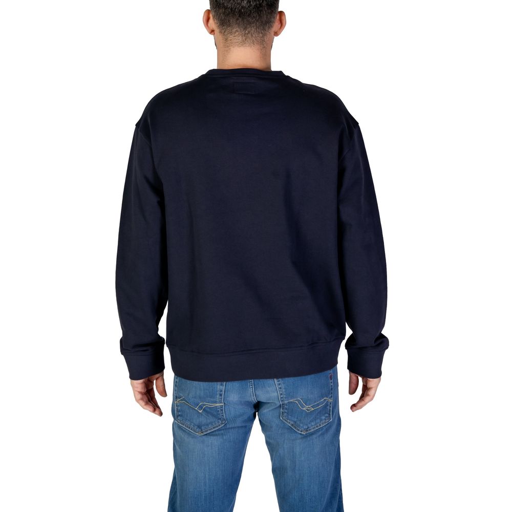 Refrigiwear Blue Cotton Sweatshirt