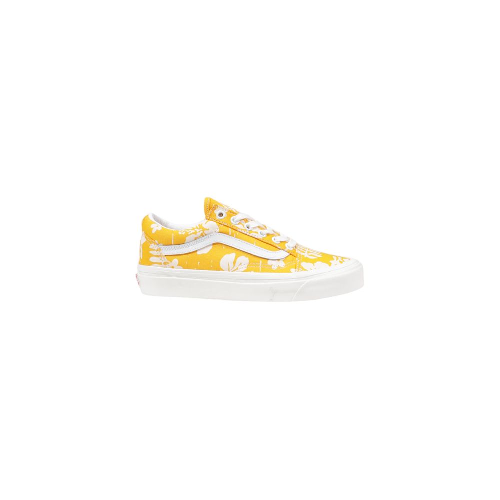 Κίτρινο ύφασμα πάνινα παπούτσια Vans