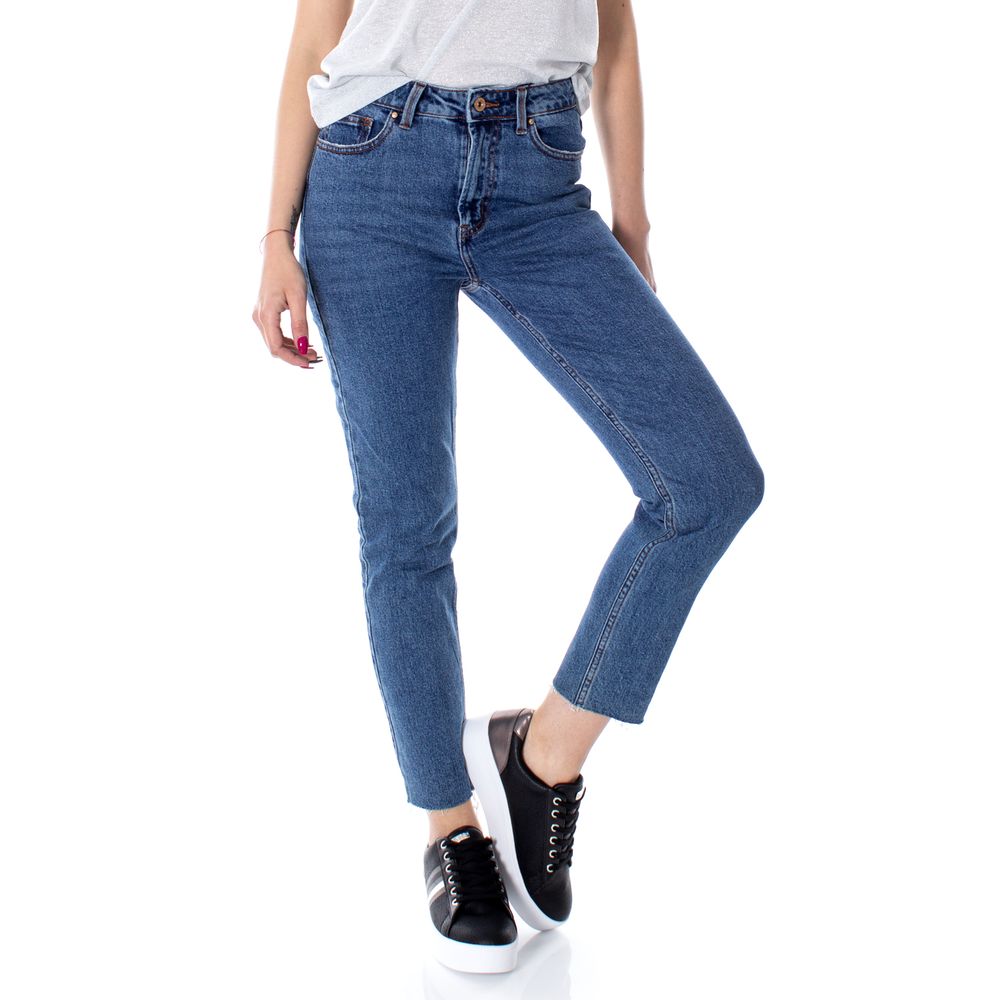 Μόνο Blue Cotton Jeans &amp; Pant