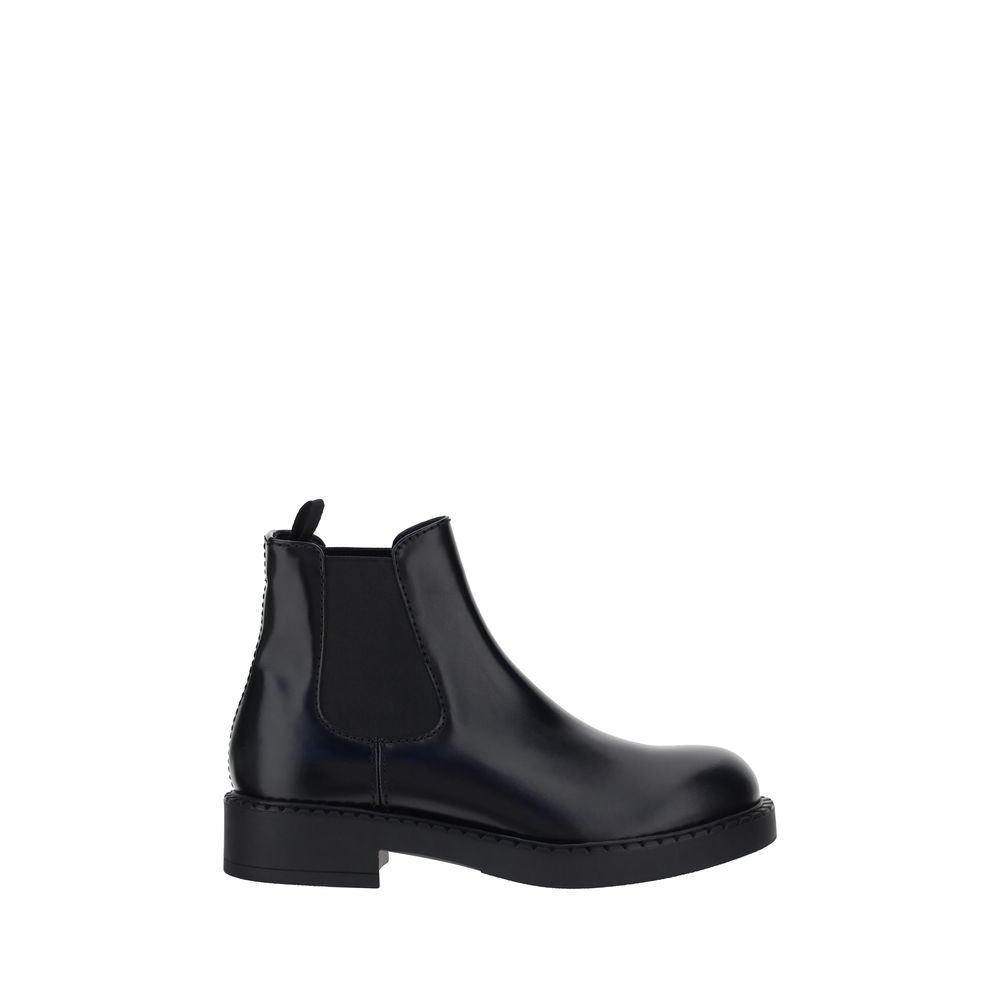 Μπότες σοκολάτας Prada