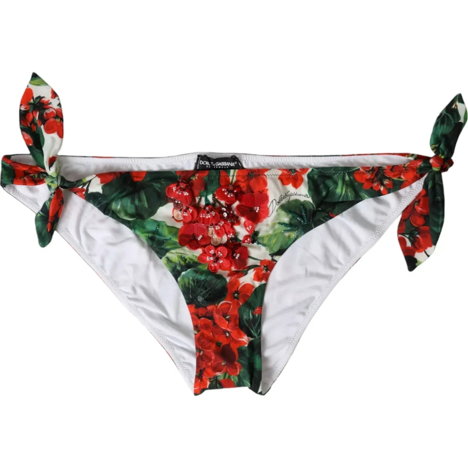 Dolce &amp; Gabbana Πολύχρωμα μπικίνι με μπικίνι με γεράνι
