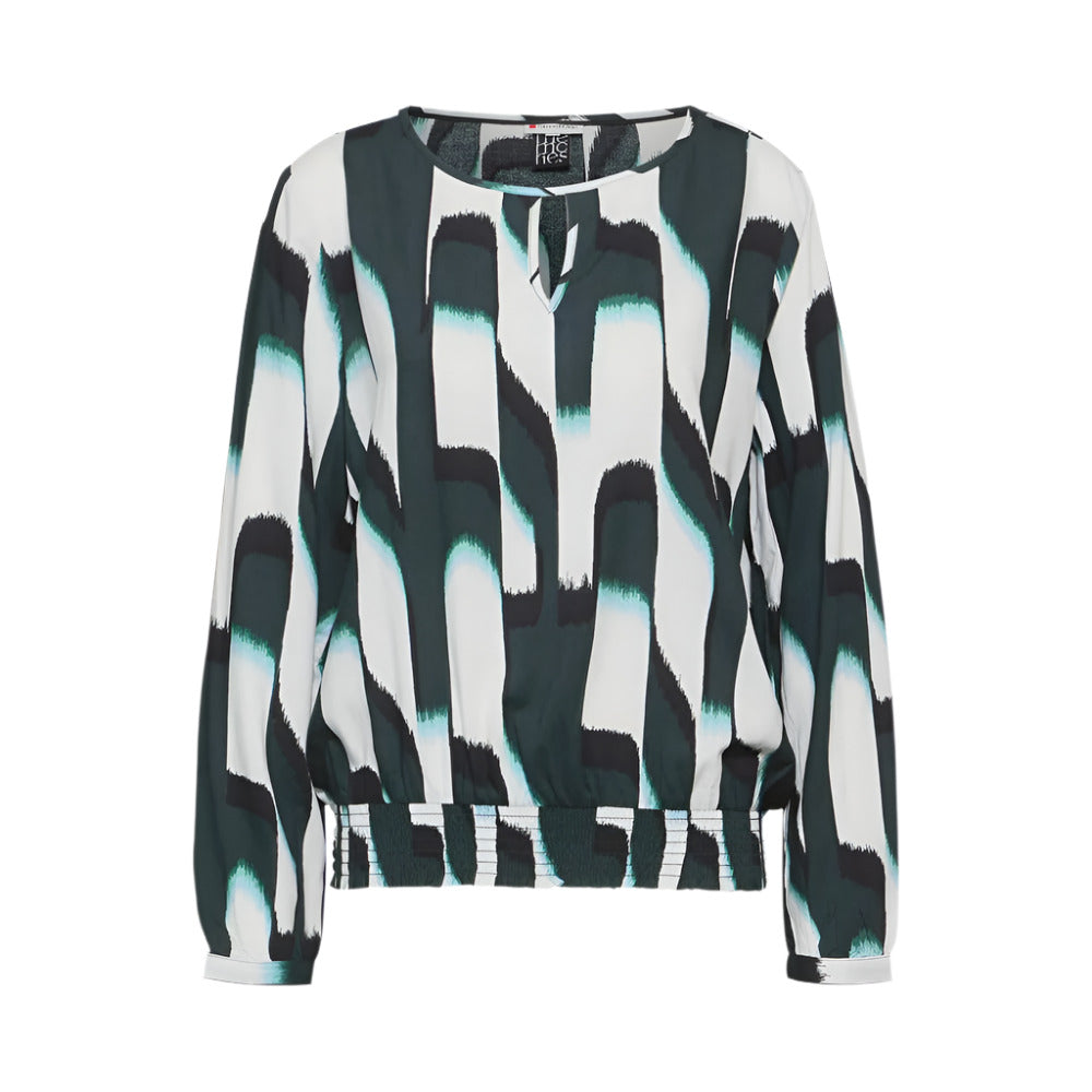 Street One Green Viscose Blouse