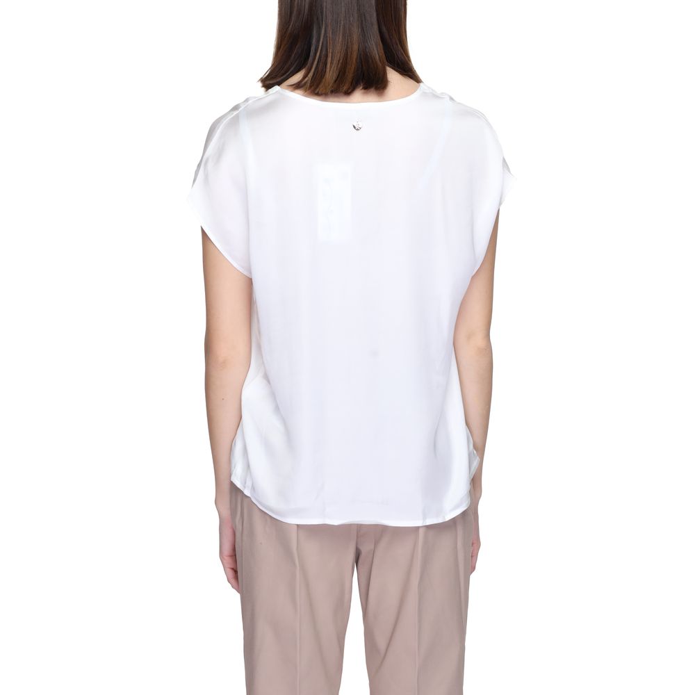 Rinascimento White Viscose Blouse