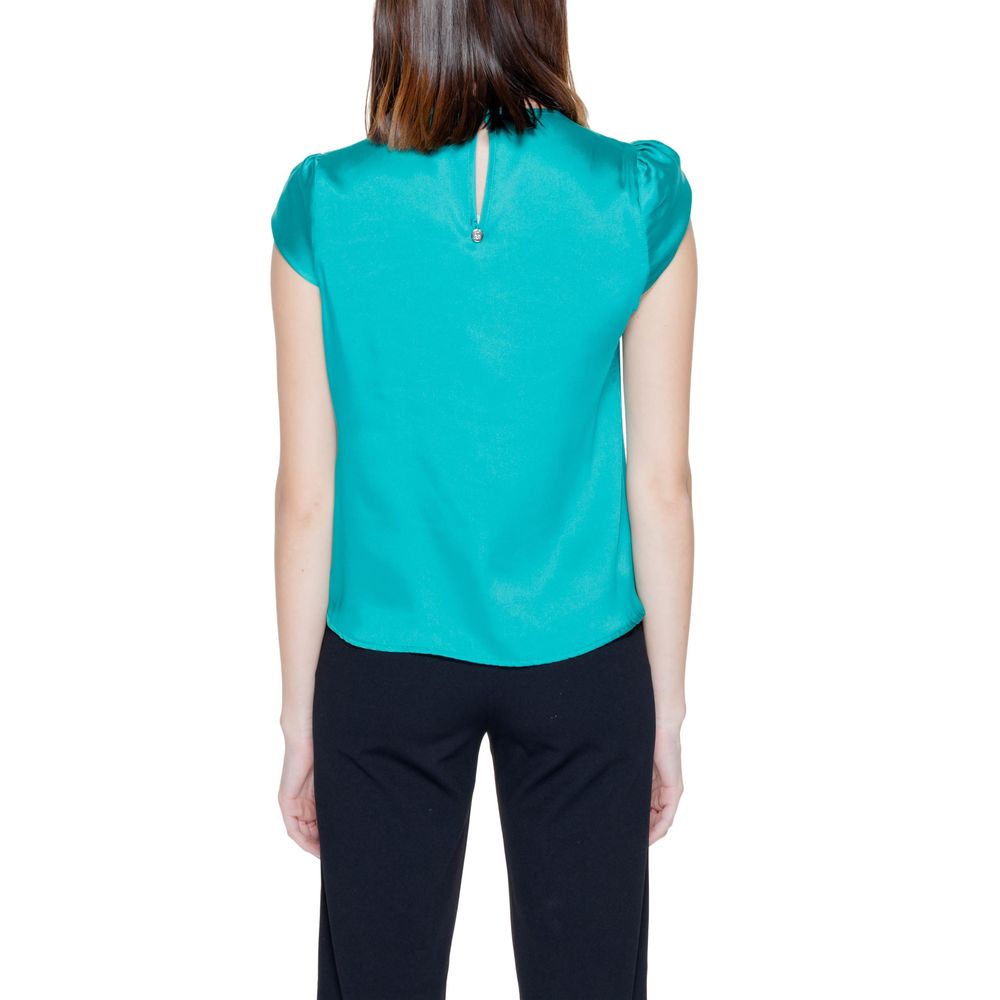 Rinascimento Green Polyester Blouse