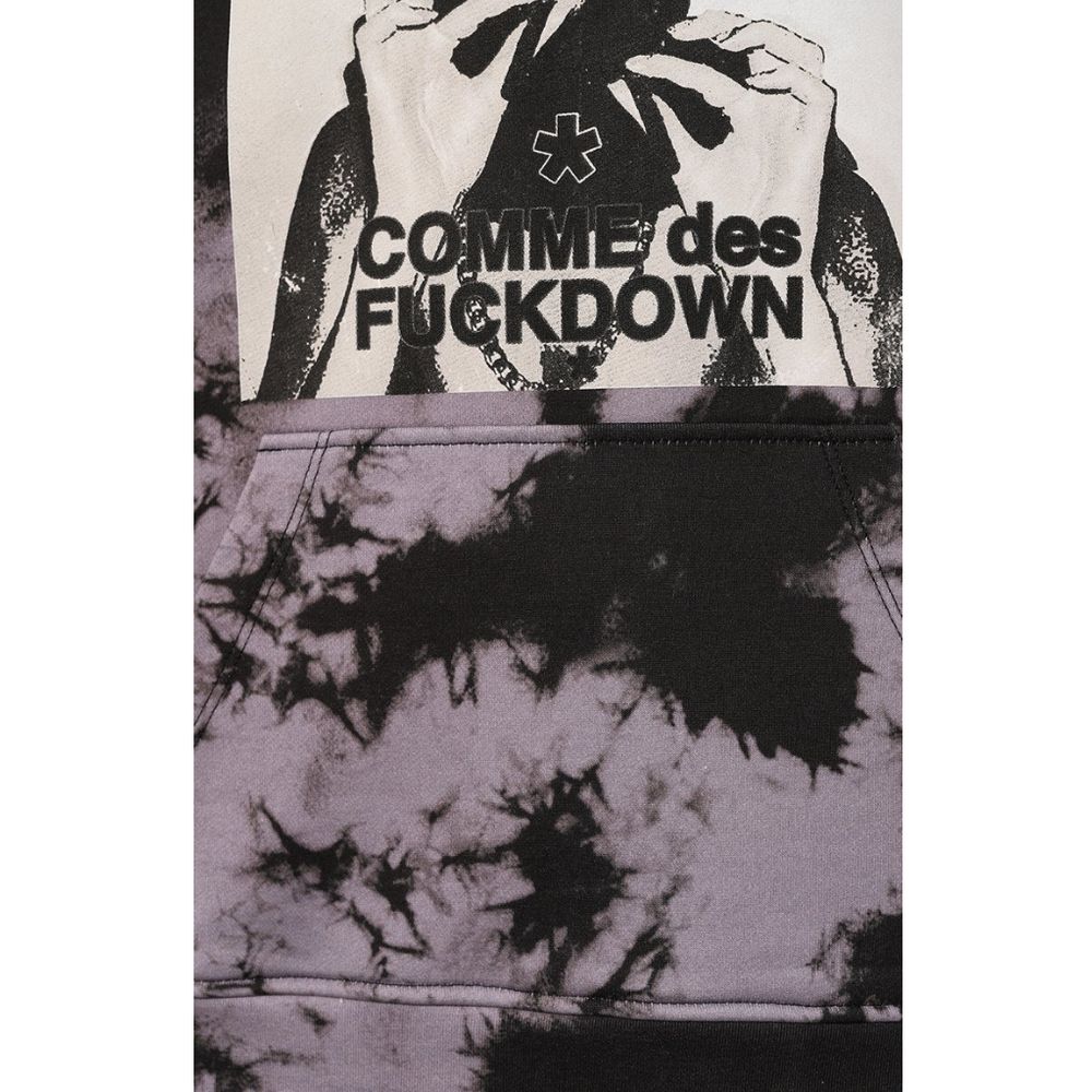 Γκρι βαμβακερό πουλόβερ Comme Des Fuckdown