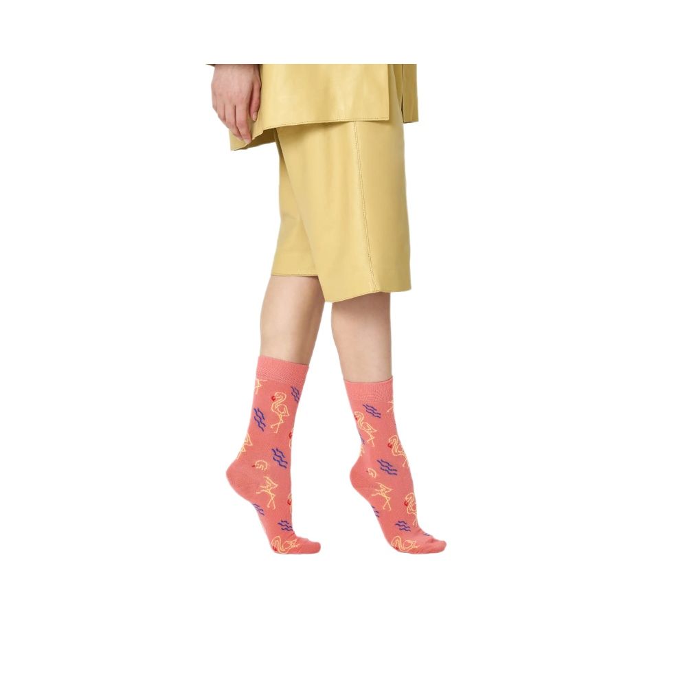 Happy Socks Πορτοκαλί βαμβακερή κάλτσα