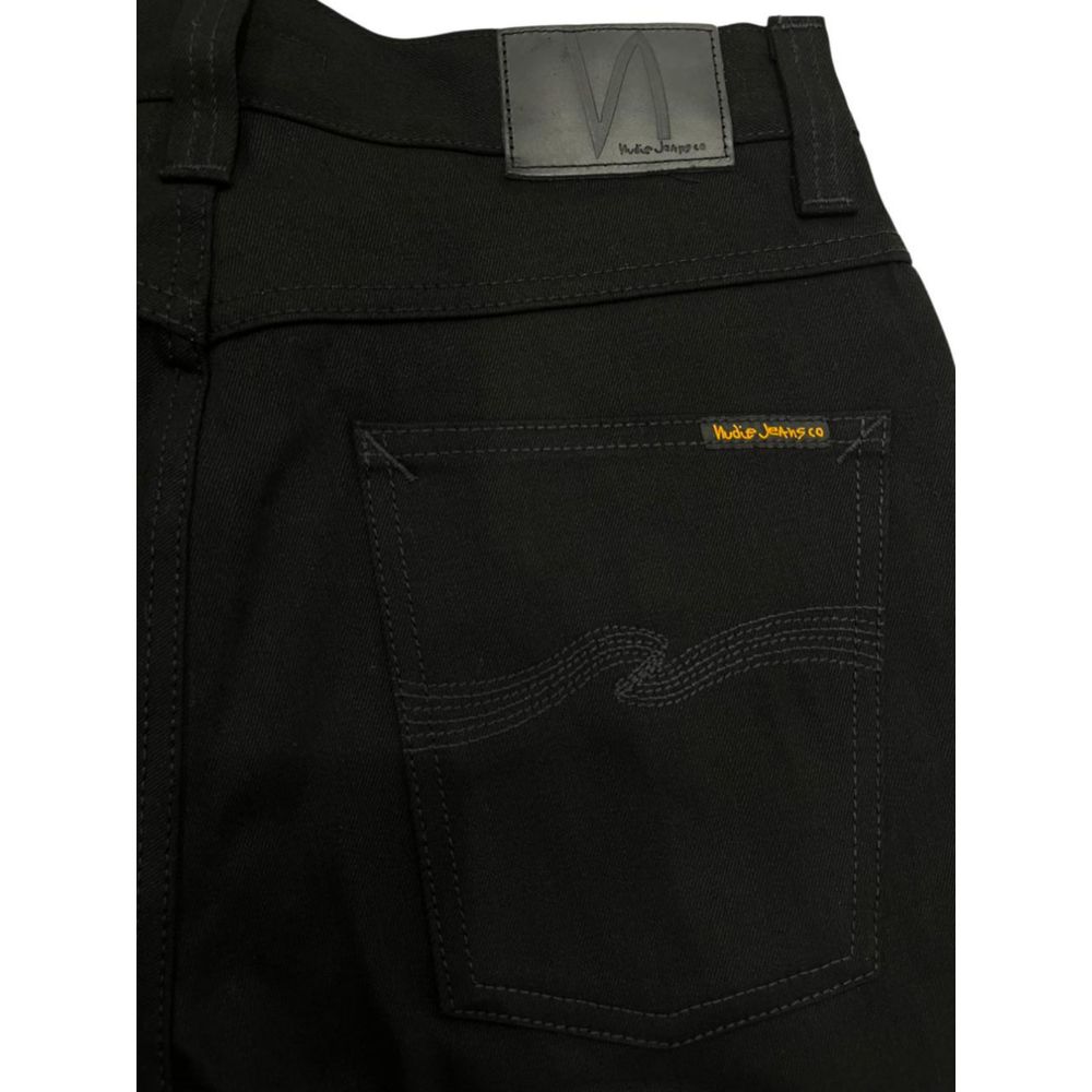 Nudie Jeans Μαύρο Βαμβακερό Ανδρικό Τζιν