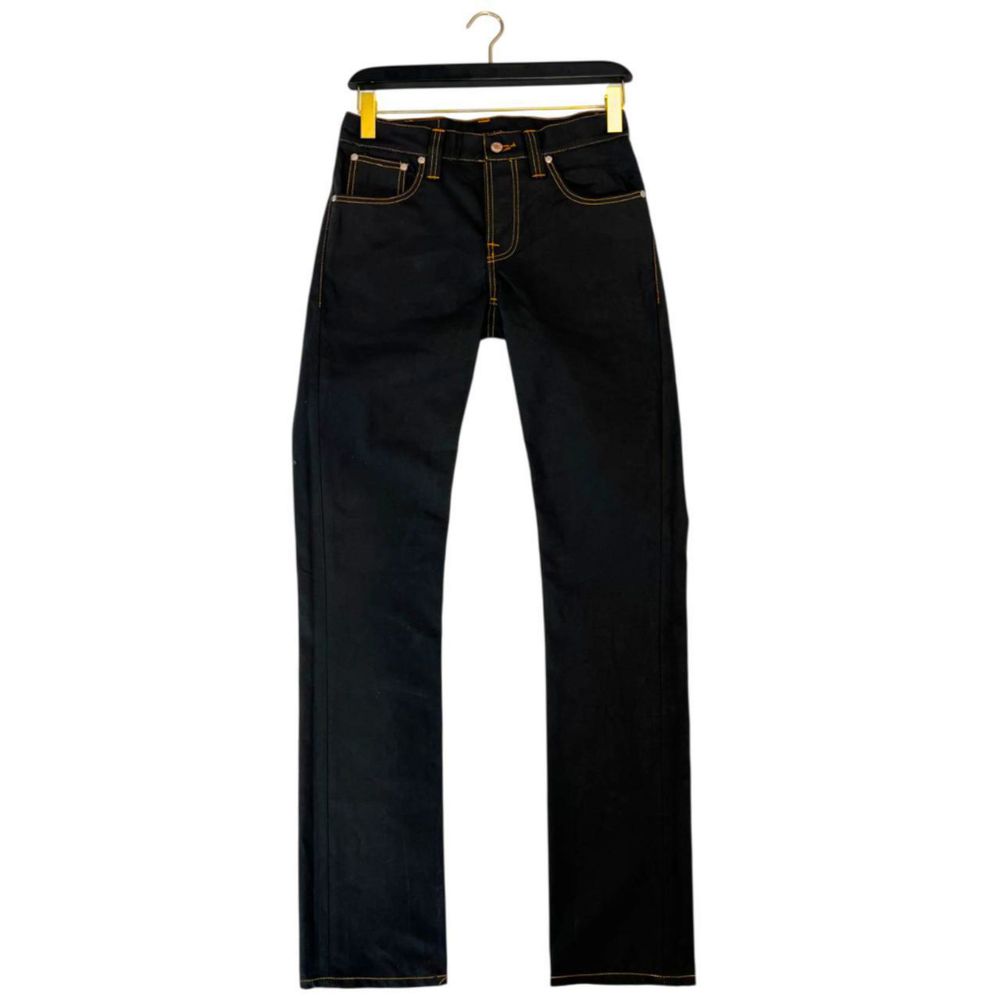 Ανδρικό τζιν Nudie Jeans Μαύρο βαμβακερό