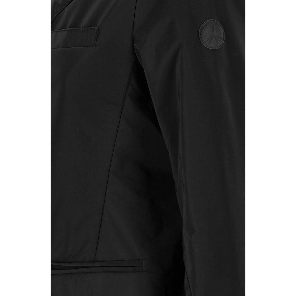 People Of Shibuya Black Polyester Jackets &amp; Coat