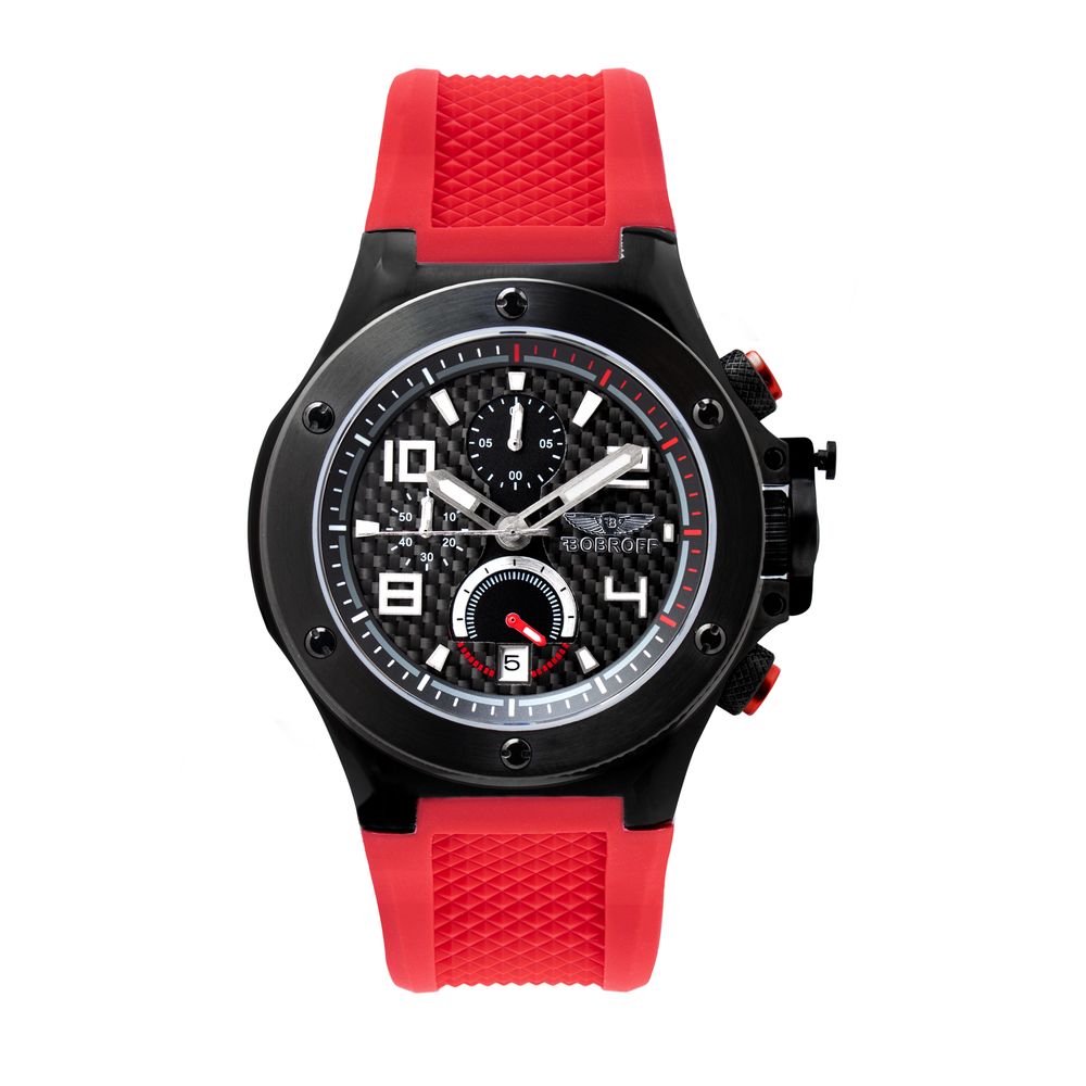 Ρολόι Bobroff Red Rubber