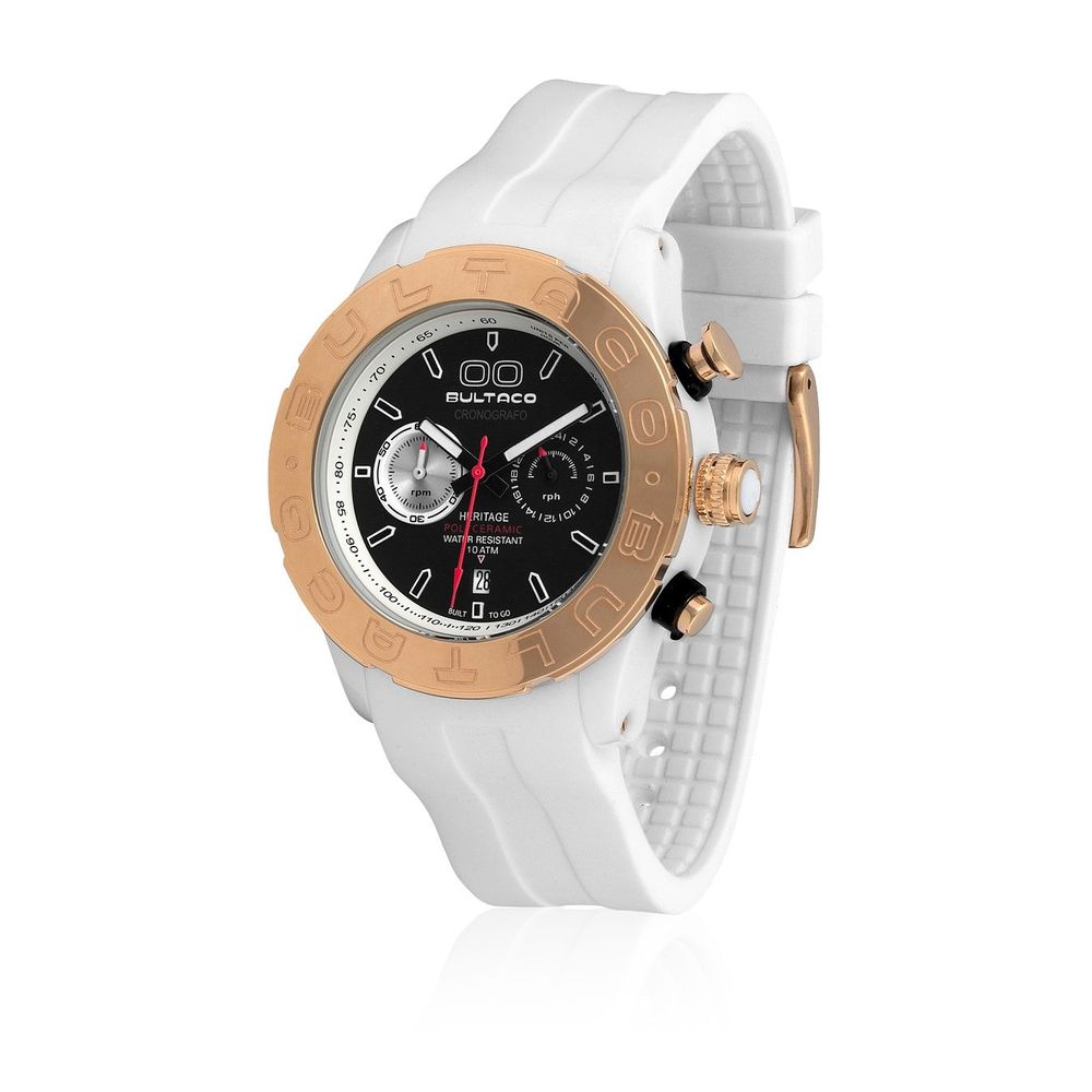 Ρολόι Bultaco White Rubber