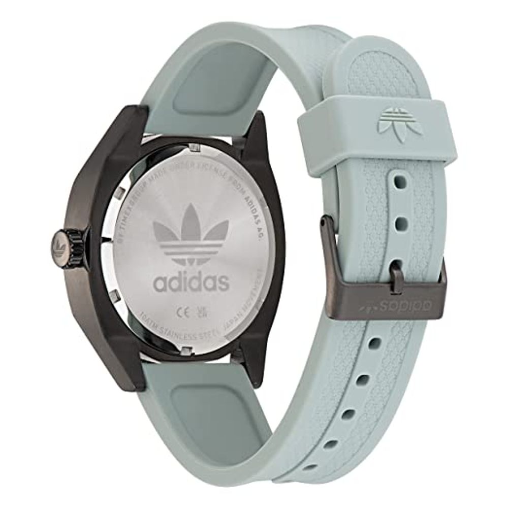 Πράσινο ρολόι σιλικόνης Adidas