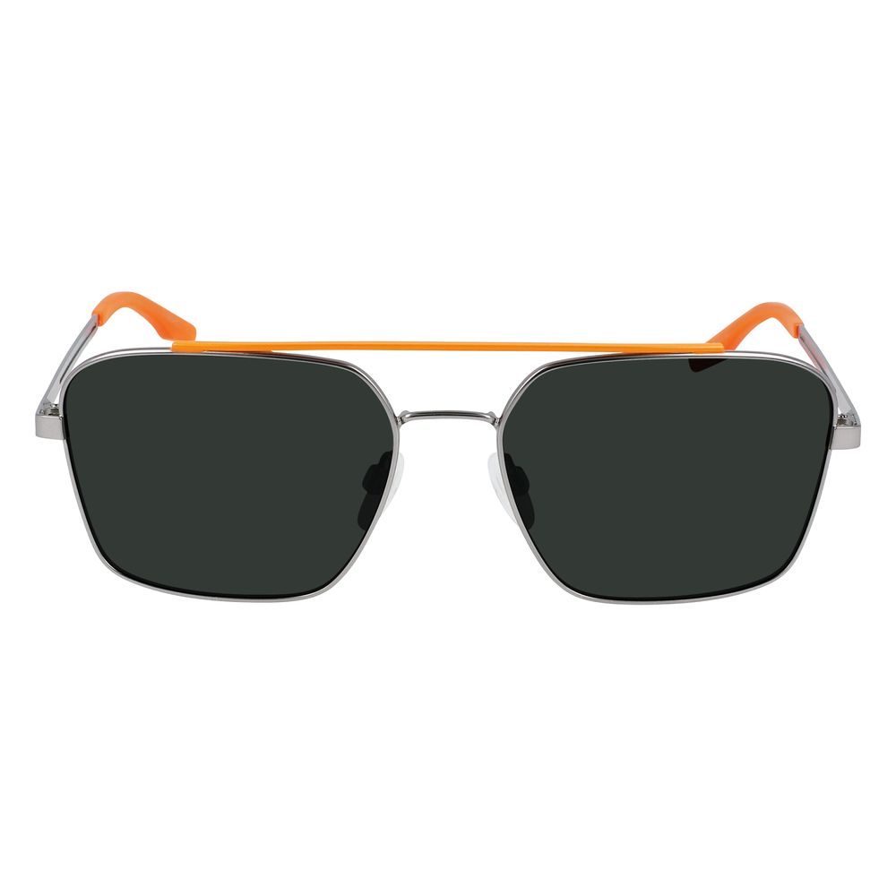 Converse Gray Metal Sunglasses