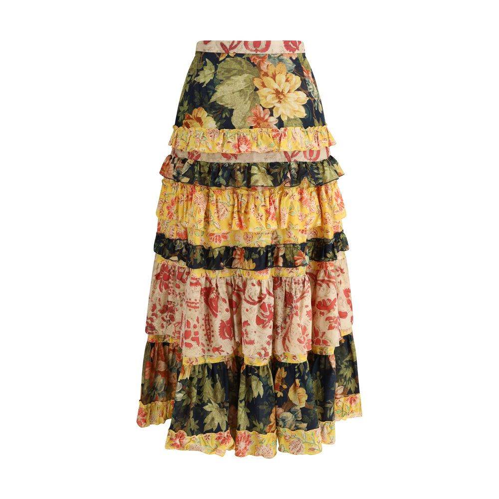 Φούστα Valentino μακριά flounce