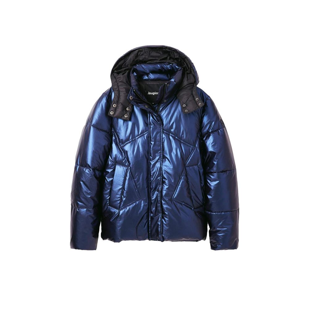 Μπουφάν &amp; Παλτό Desigual Blue Polyamide
