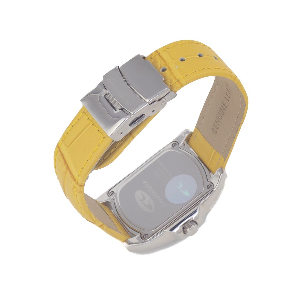 Δερμάτινο ρολόι Chronotech Yellow