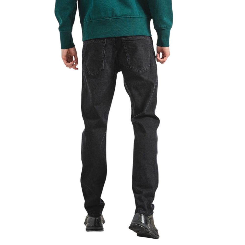 Calvin Klein Jeans Black Cotton Jeans &amp; Pant
