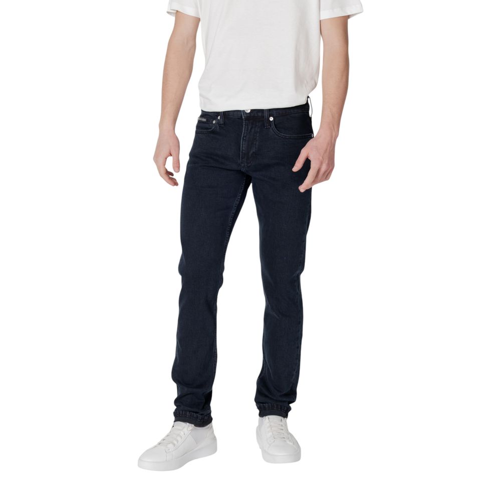 Calvin Klein Jeans Blue Cotton Jeans &amp; Pant