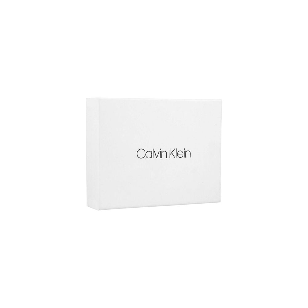 Μαύρο δερμάτινο πορτοφόλι Calvin Klein