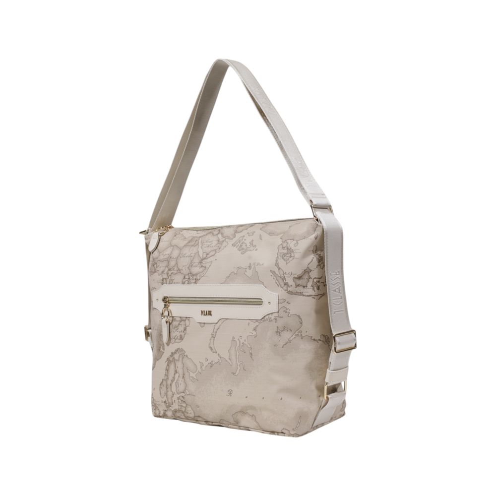 Τσάντα Alviero Martini Prima Classe Beige από πολυαιθυλένιο