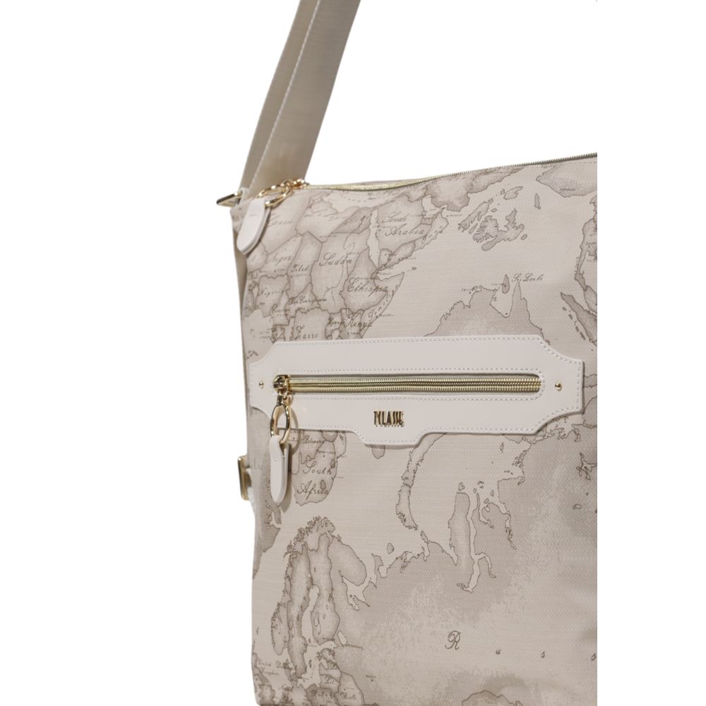 Τσάντα Alviero Martini Prima Classe Beige από πολυαιθυλένιο