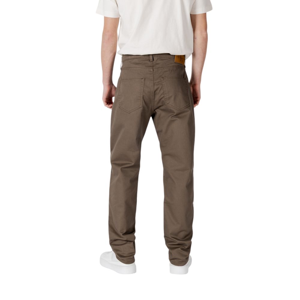 Calvin Klein Jeans Green Cotton Jeans &amp; Pant