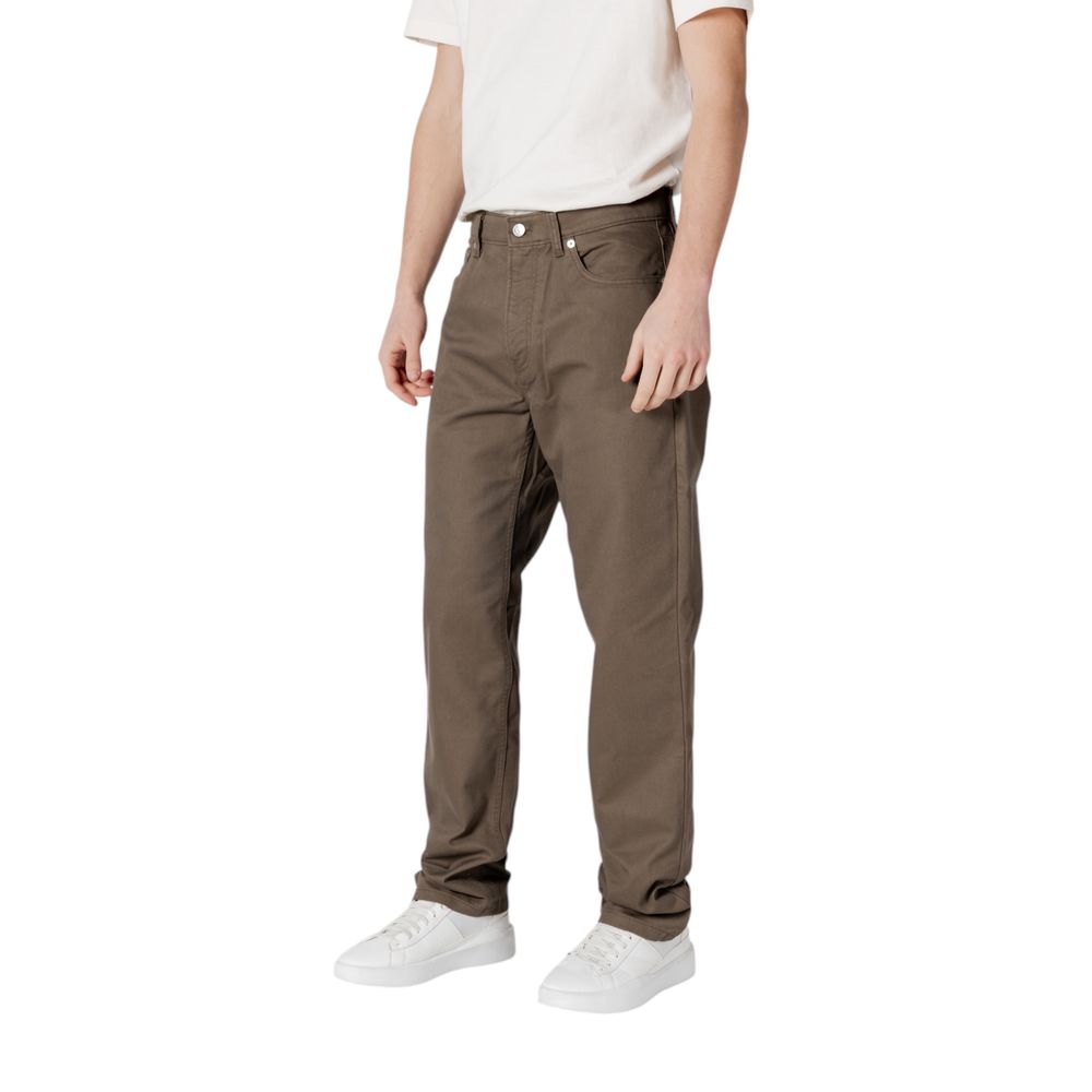 Calvin Klein Jeans Green Cotton Jeans &amp; Pant