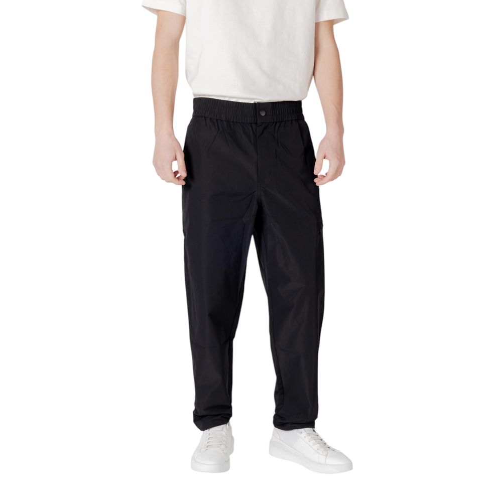 Τζιν Calvin Klein Black Polyester Jeans &amp; Pant