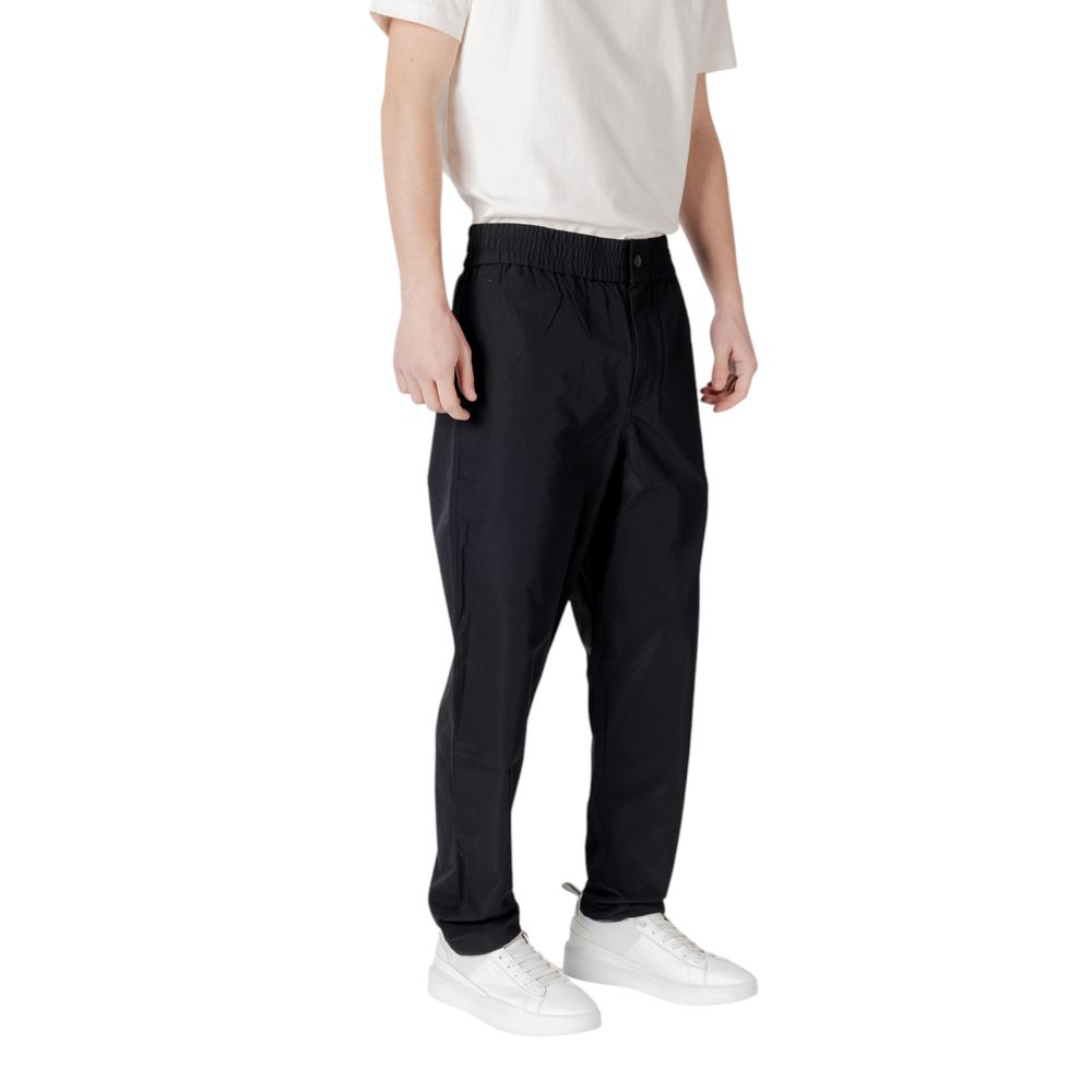 Τζιν Calvin Klein Black Polyester Jeans &amp; Pant