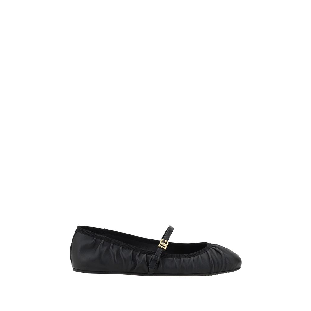 Δερμάτινες μπαλαρίνες Dolce &amp; Gabbana
