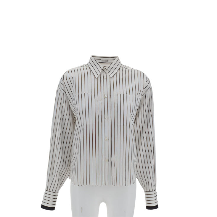 Brunello Cucinelli Striped Shirt