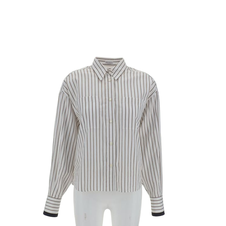 Brunello Cucinelli Striped Shirt