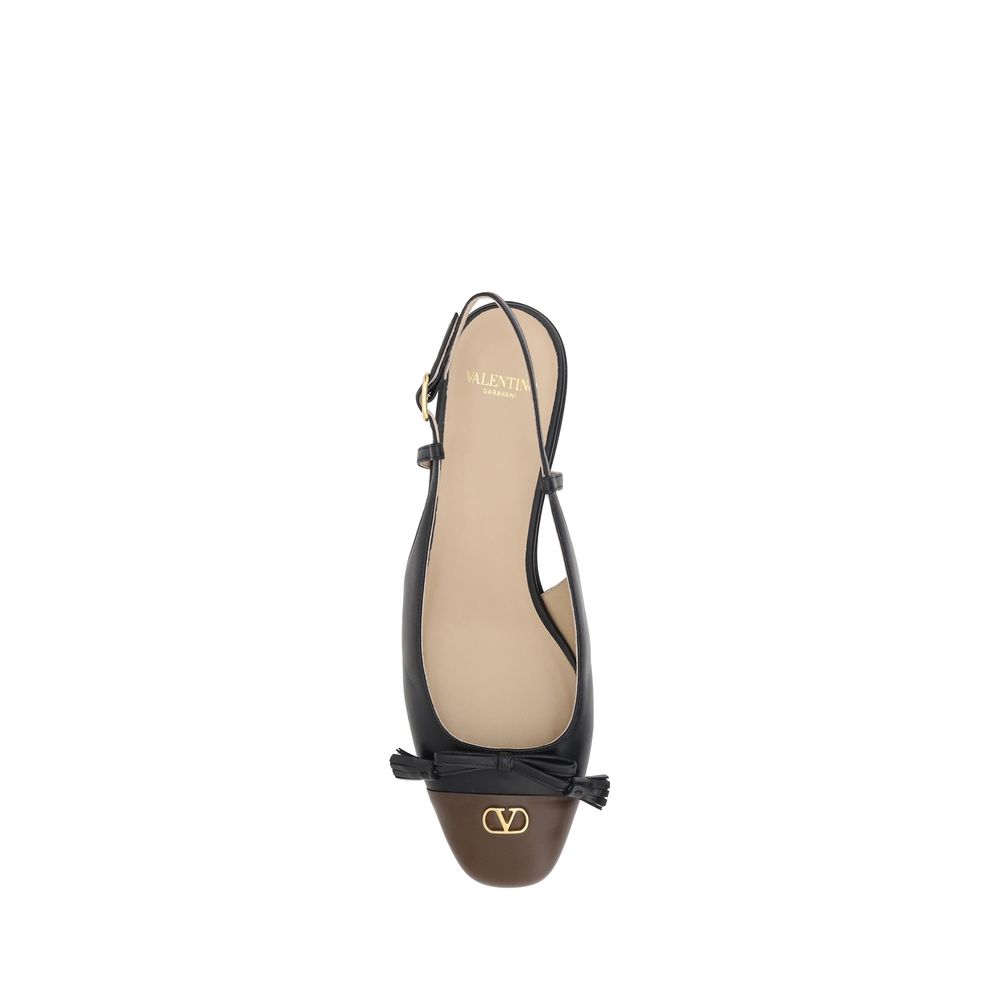 Valentino Garavani Valet Du Roi Ballerinas
