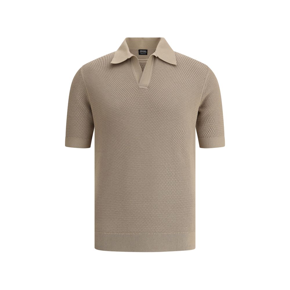 ZEGNA Knit Polo Shirt