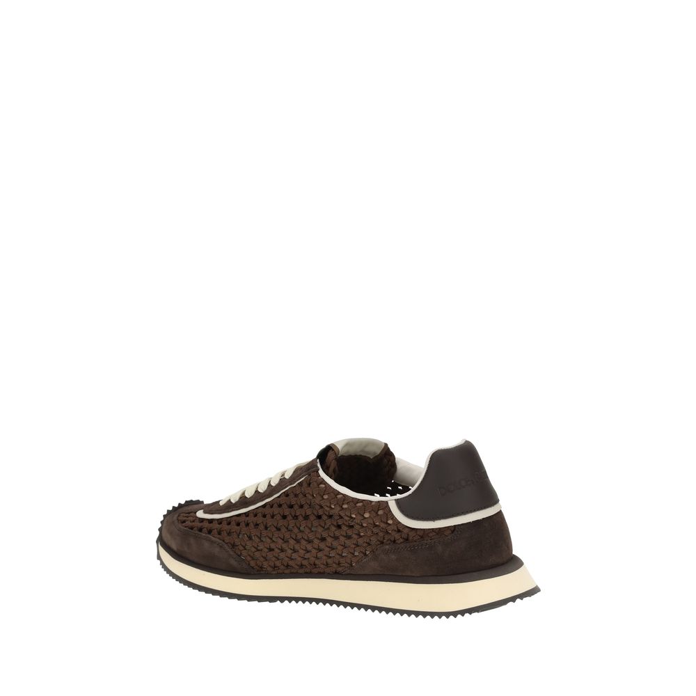 Dolce & Gabbana Woven design Sneakers