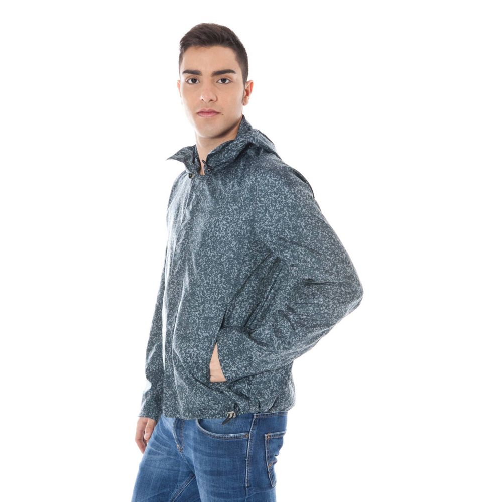 Ανδρικό μπουφάν Calvin Klein Grey Polyamide