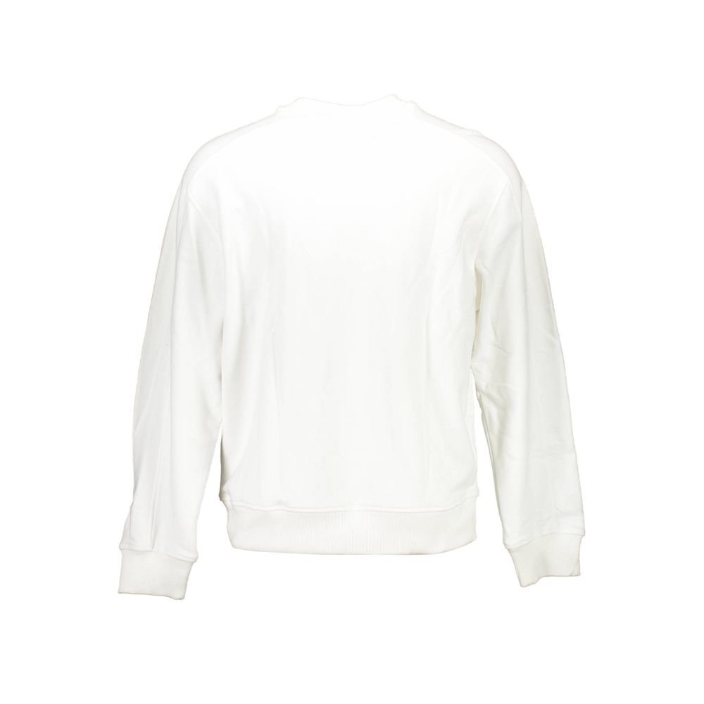Ανδρικό πουλόβερ Calvin Klein White Cotton