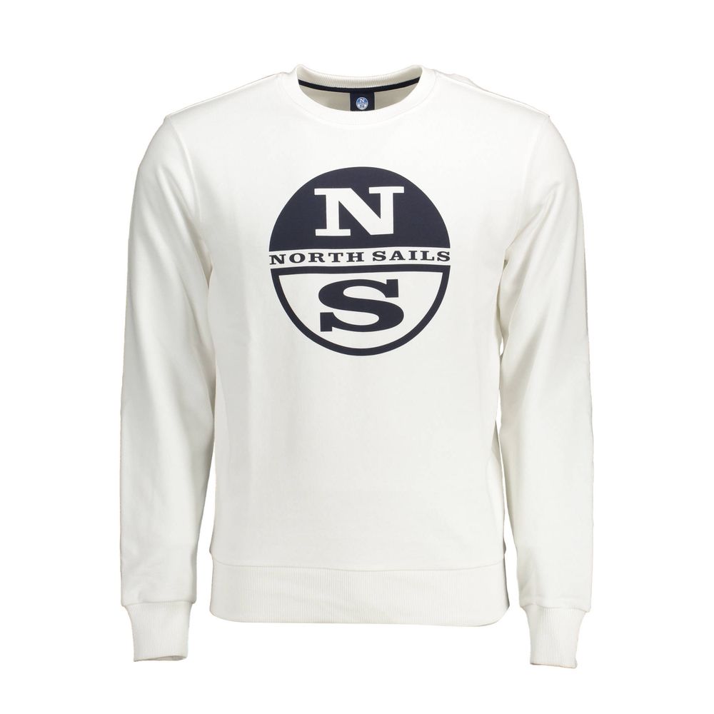Ανδρικό πουλόβερ North Sails White Cotton