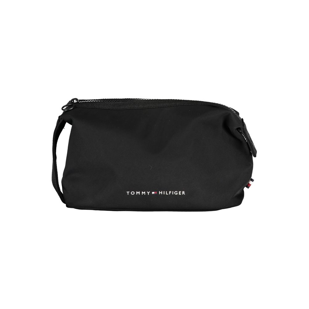 Tommy Hilfiger Black Recycled Polyester Men Bag