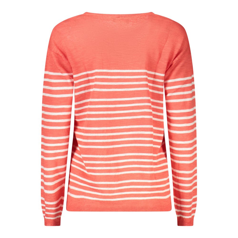 North Sails Red Cotton Women Sweater
