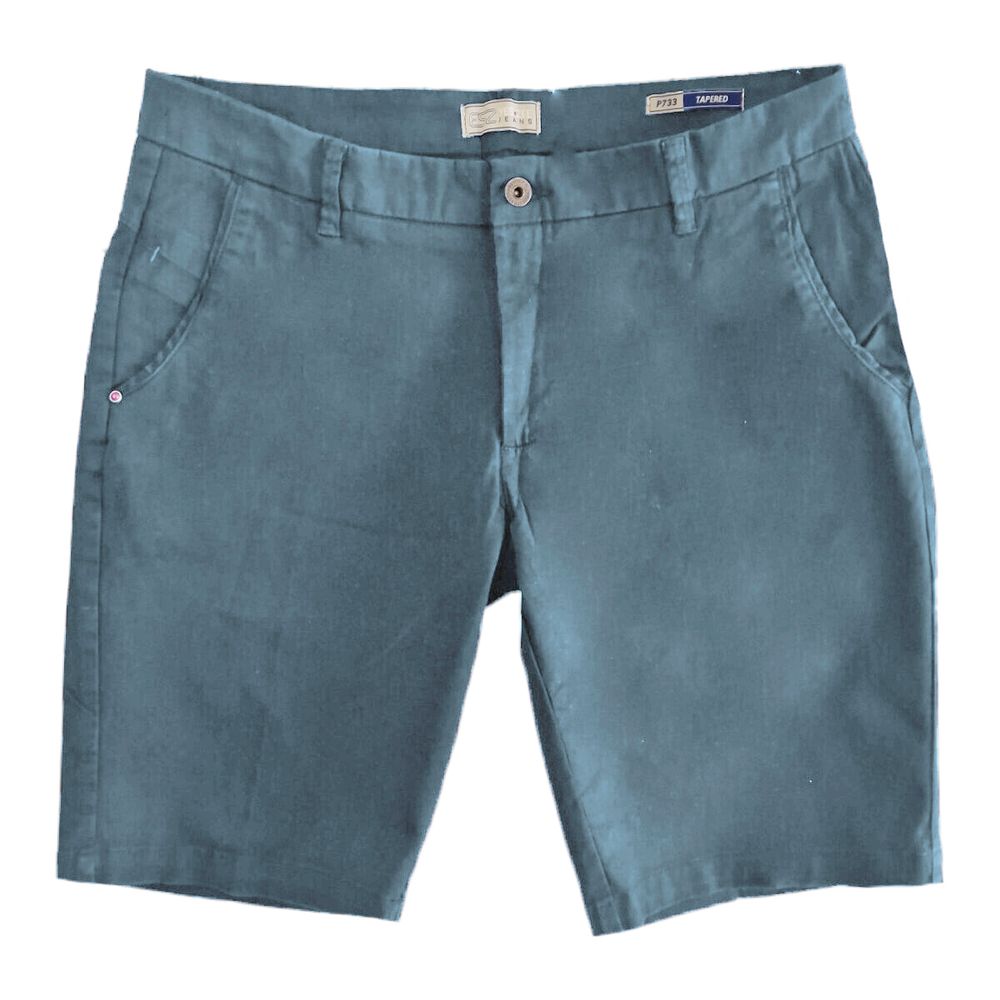 Yes Zee Light Blue Cotton Short
