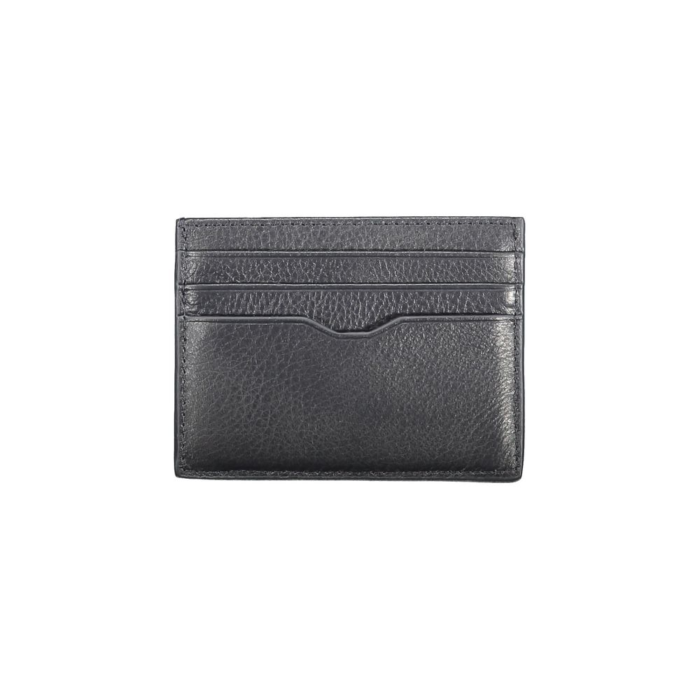 Tommy Hilfiger Blue Leather Men Wallet
